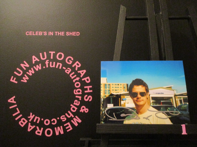 Danny Young Authentic Autographed 6x4.5 Our Facing Photograph (1)