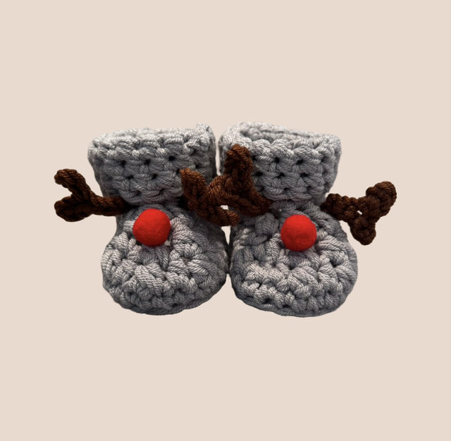 Christmas Collection - Reindeer Booties