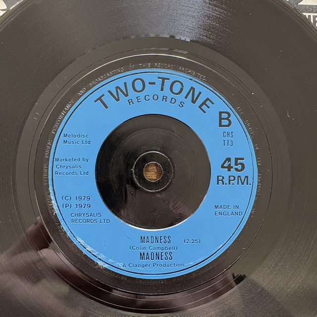 Madness The Prince UK 7 Inch Vinyl Record 2 Tone TT3 Blue Label