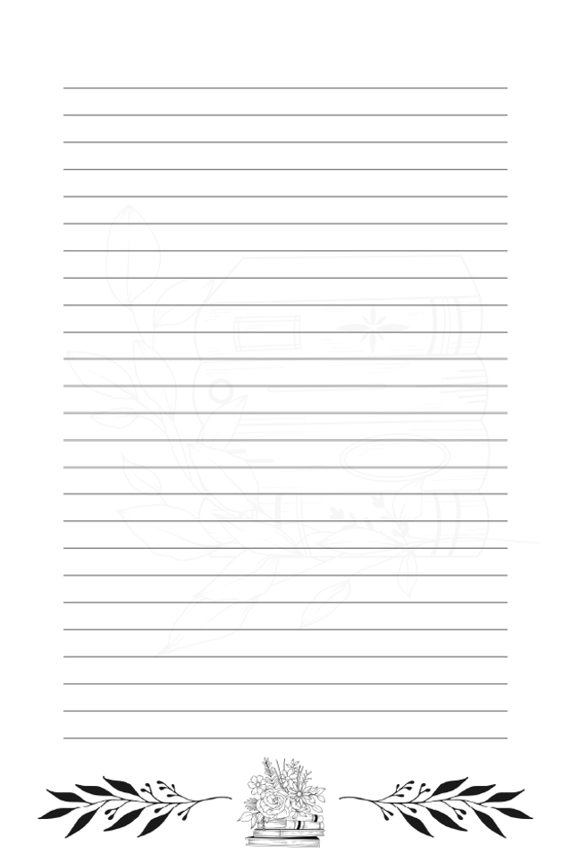 Intérieur carnet éternel A5 - Carnet de lecture - Reader Era