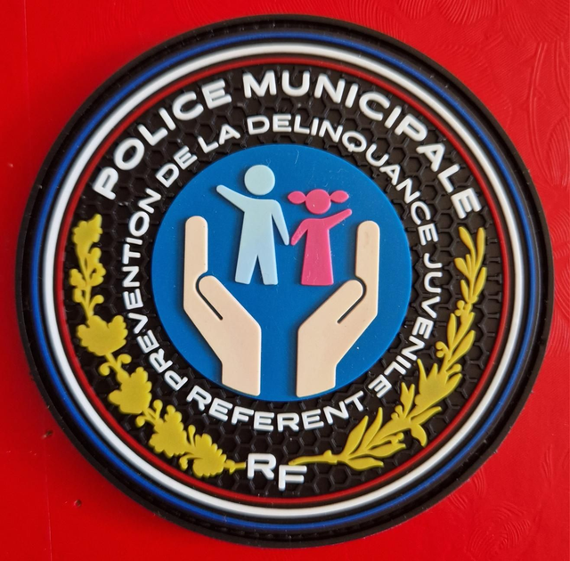 Patch pvc Référent Délinquance Juvénile 