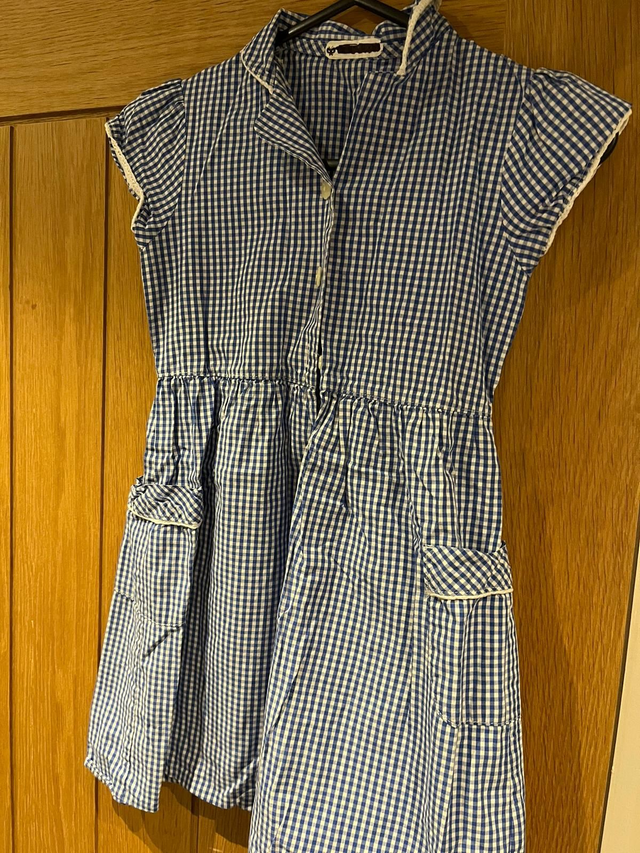 Summer Dresses Blue Age 4-5 (D20)