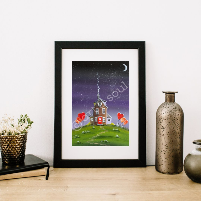 Filled With Love Print