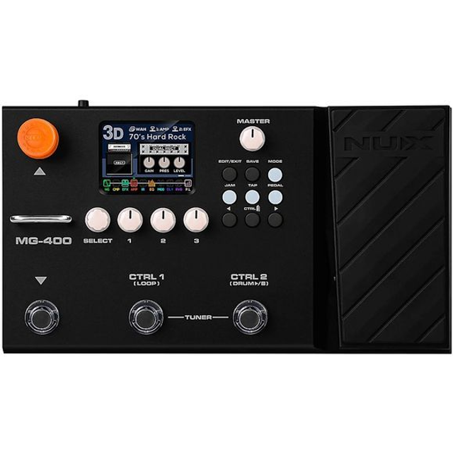 Nux MG-400 guitar-multieffekt-pedalboard