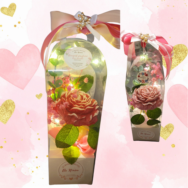 Rose Lumineuse rose