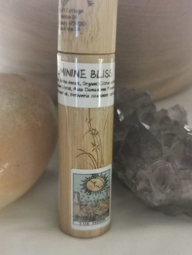 Perfume. Feminine Bliss. 10ml ( Bamboo encased-Spray)