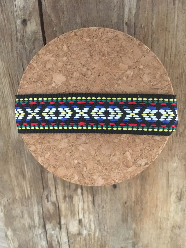 BRACELET RUBAN MOTIF ETHNIQUE