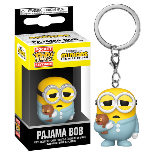 Bob in Pigiama - Minions 2 - Pocket Pop Keychain 🍌🛌