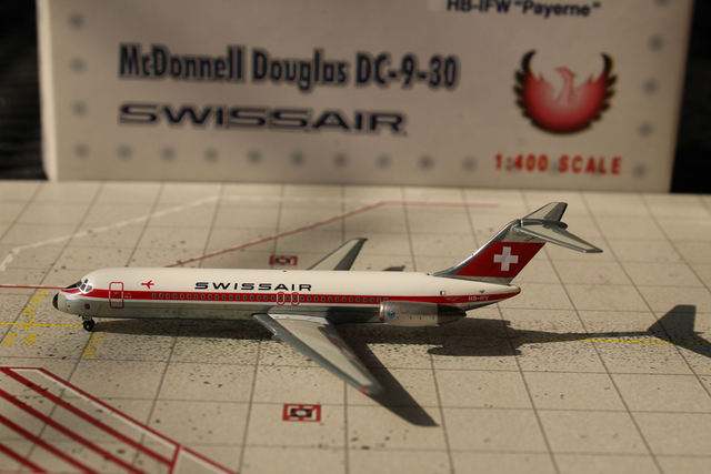 Swissair DC-9-30 (HB-IFV) &quot;Bülach&quot;, 1:400
