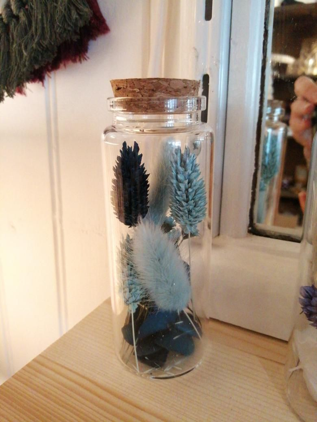 Fiole grande de Fleurs séchées