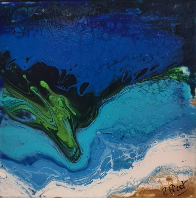 Eau O19 - 20x20cm