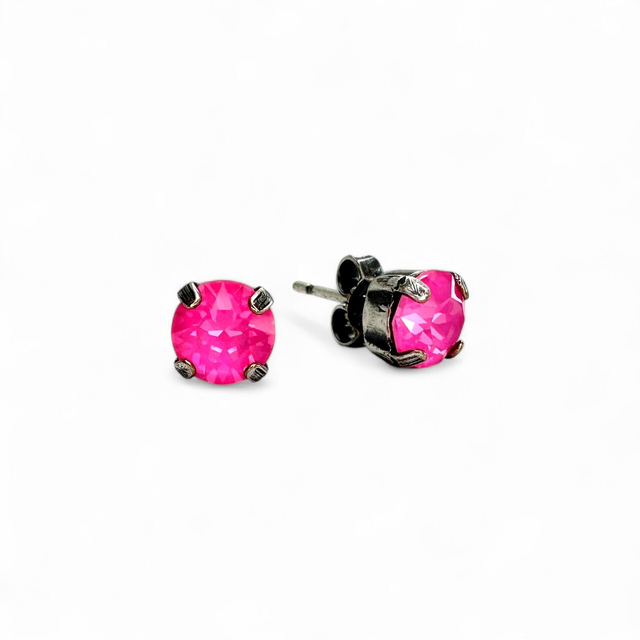 Ohrstecker KLASSIK SMALL Electric Pink Ignite