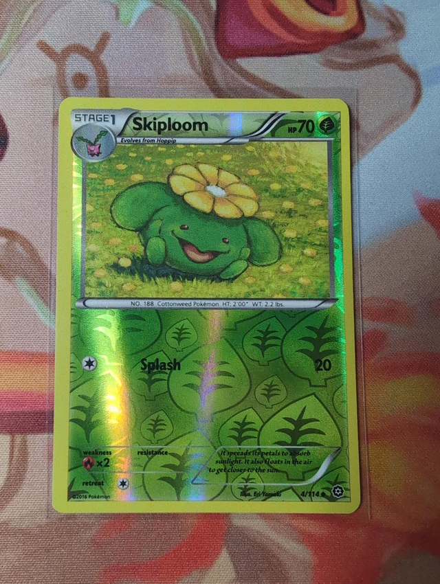 Skiploom Reverse Holo Uncommon Steam Siege 4/114