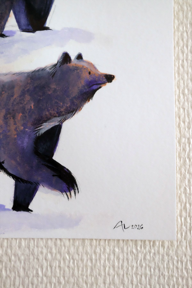 Bear study (Original Painting