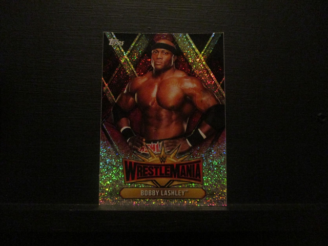 Bobby Lashley - Champions Wrestlemania Original Trading Card #WM-46