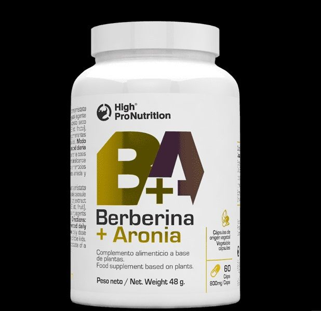 Berberina + Aronia 60 cápsulas