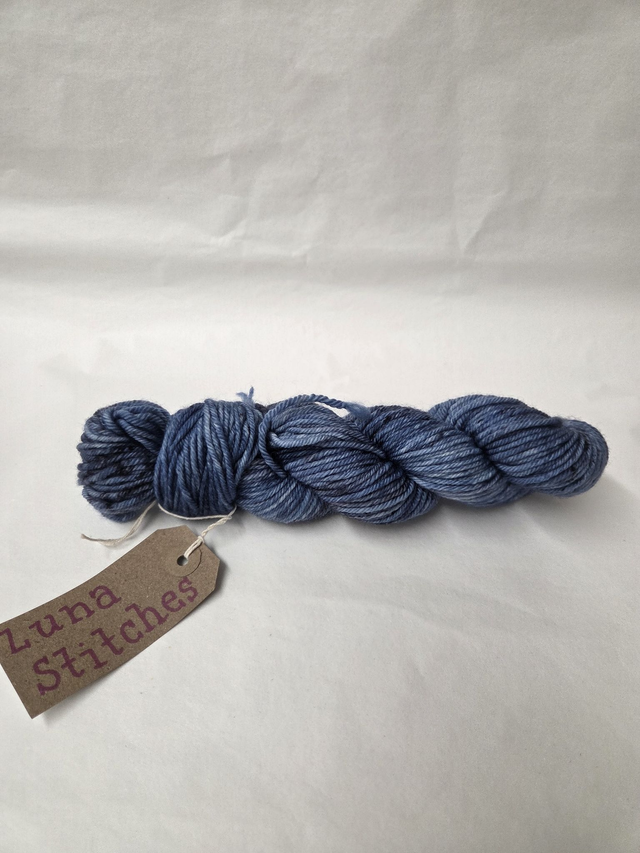 Thunder Storm - Hand Dyed Yarn -  DK/3 - Weight 50g/112.5m - 85% Superwash Merino 15% Nylon - LW-055