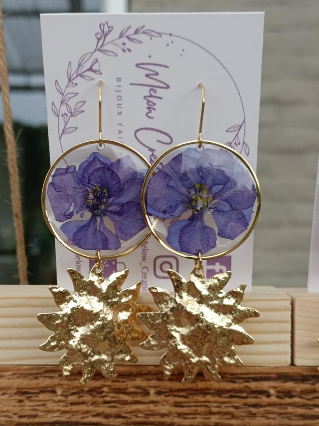 Modèle unique - Fleurs séchées Soleil plein