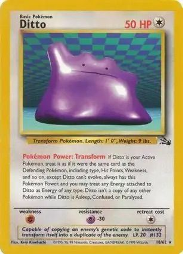 Ditto - 18/62 (Fossil Unlimited)