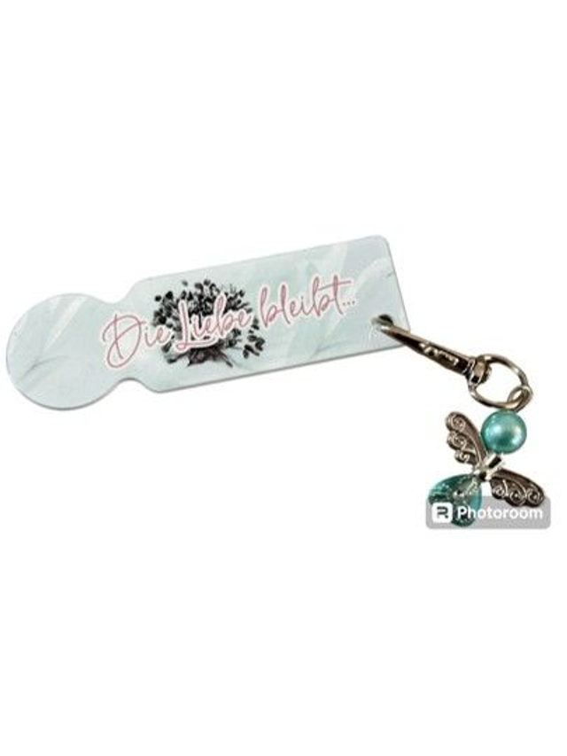 Einkaufswagenlöser mit Anhänger (Die Liebe Bleibt)