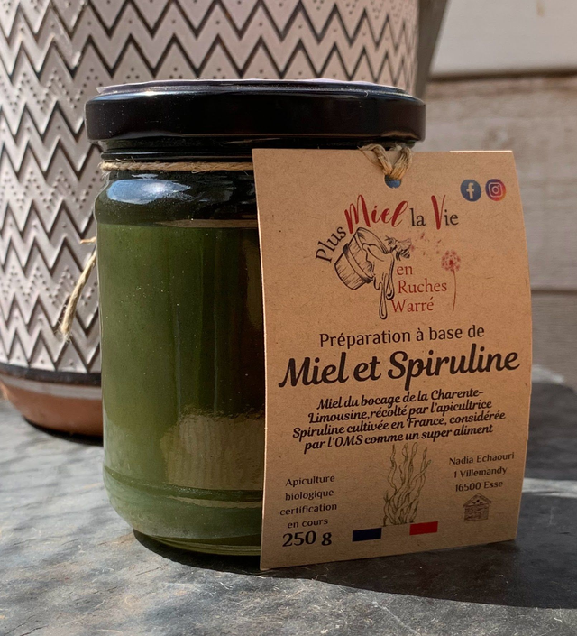 Miel et Spiruline (préparation à base de)