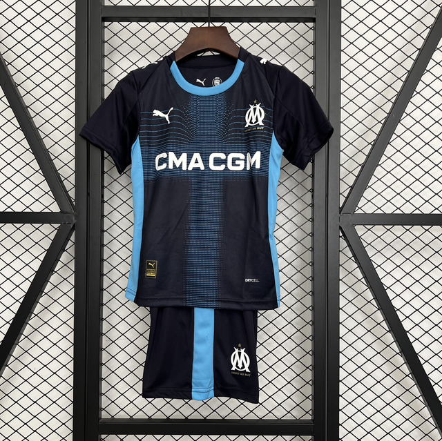 Conjunto camiseta + pantalón NIÑOS 2ª Marsella - 25-26