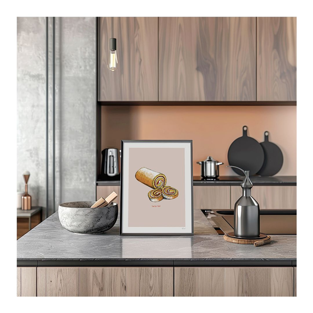 &#039;Swiss Roll&#039; art print