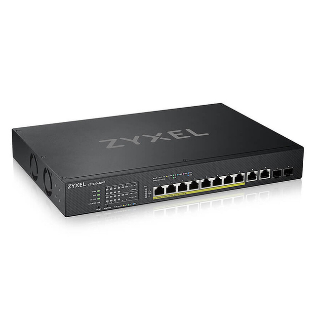  XS1930-12HP Switch Web Managed Layer 3 Lite, 8x POE MultiGb(1/2.5/5/10Gb) 375W, Rack, Nflex