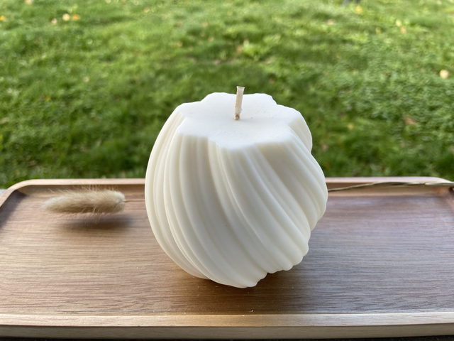 Bougie moulée - Torsade