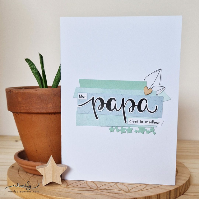 Carte "Mon Papa, c'est le meilleur"