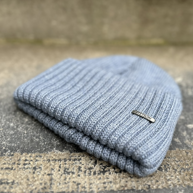 Stetson Beanie Merino pale Blue 