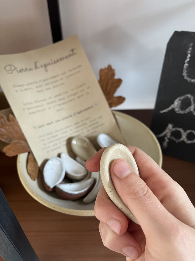 Pierre d&#039;apaisement (worry stone)