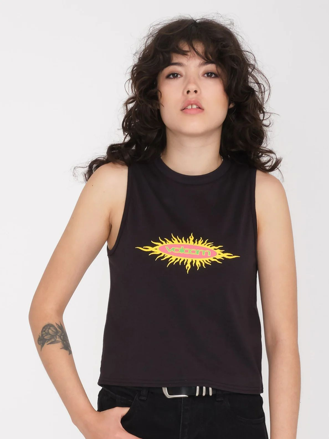 21712296 - VOLCOM smanicata donna con logo