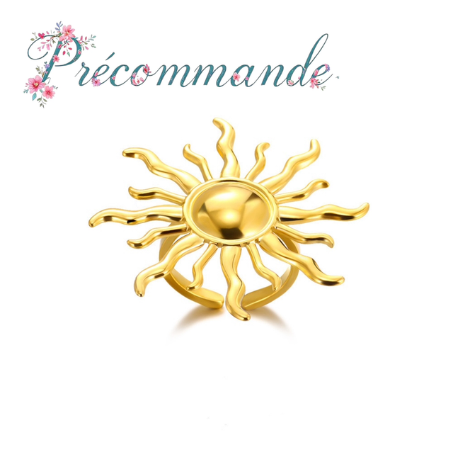 Bague SOLEYA Doré | PRÉCOMMANDE 