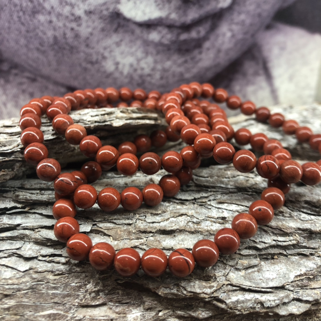 Bracelet Jaspe Rouge