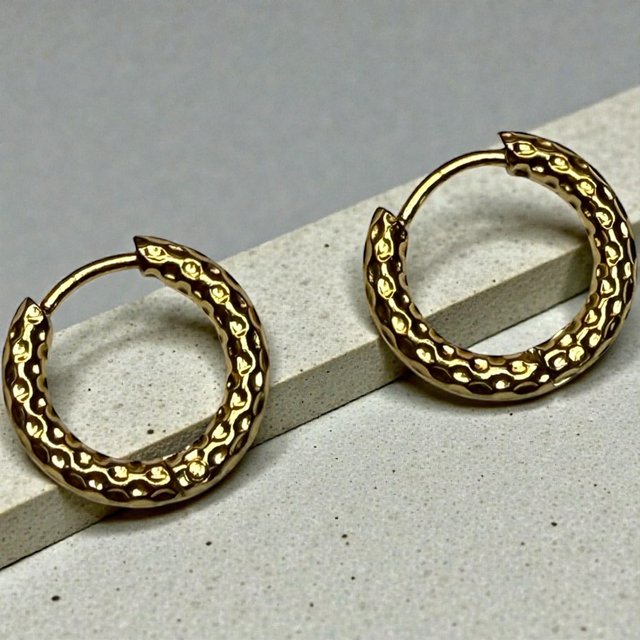 Créoles Les Bases Sûres (14mm) - Spécial Pampilles.