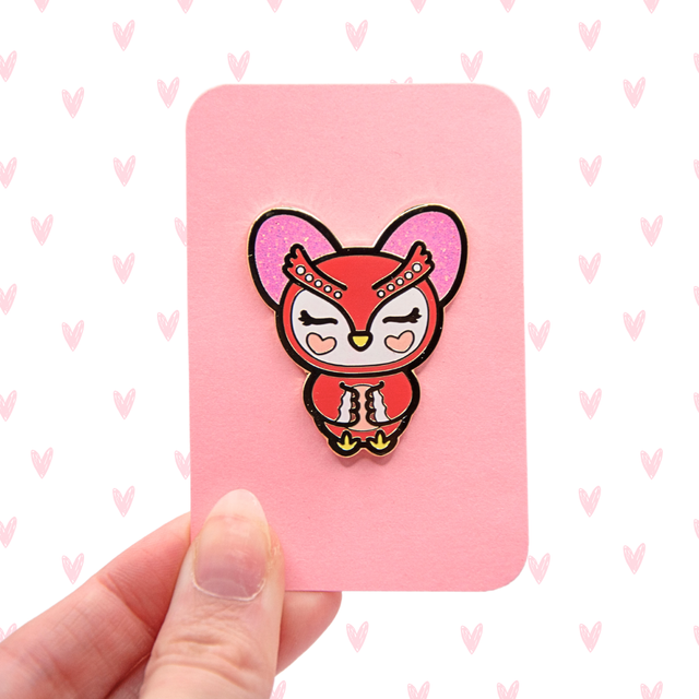 Celeste enamel pin
