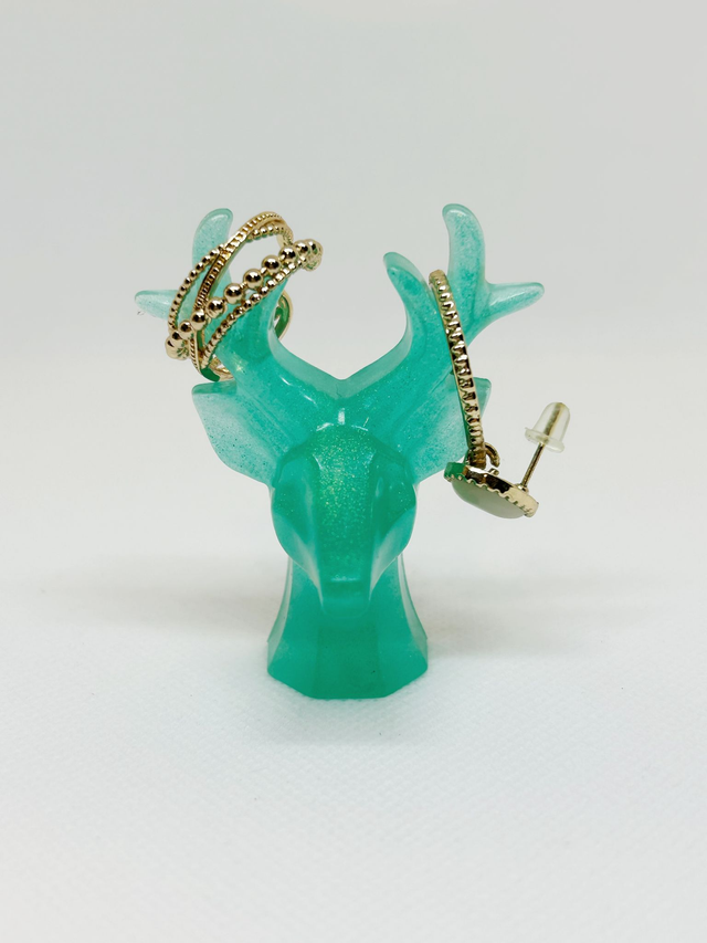 tête de cerf porte-bijoux