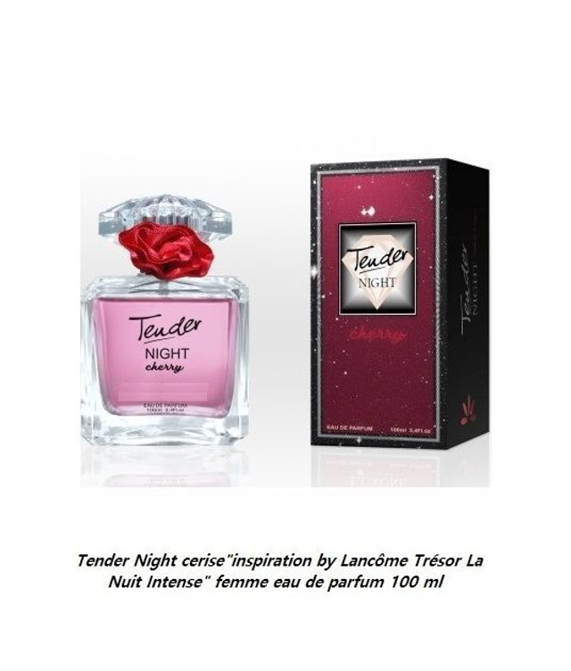 Tender Night cerise " inspiration by Lancôme Trésor La Nuit Intense " femme eau de parfum 100 ml