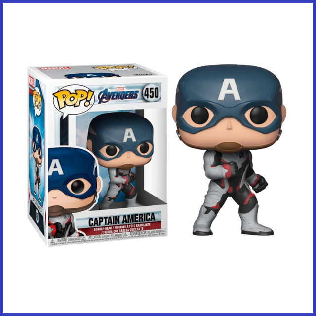 POP figure Marvel Avengers Endgame Captain America #450