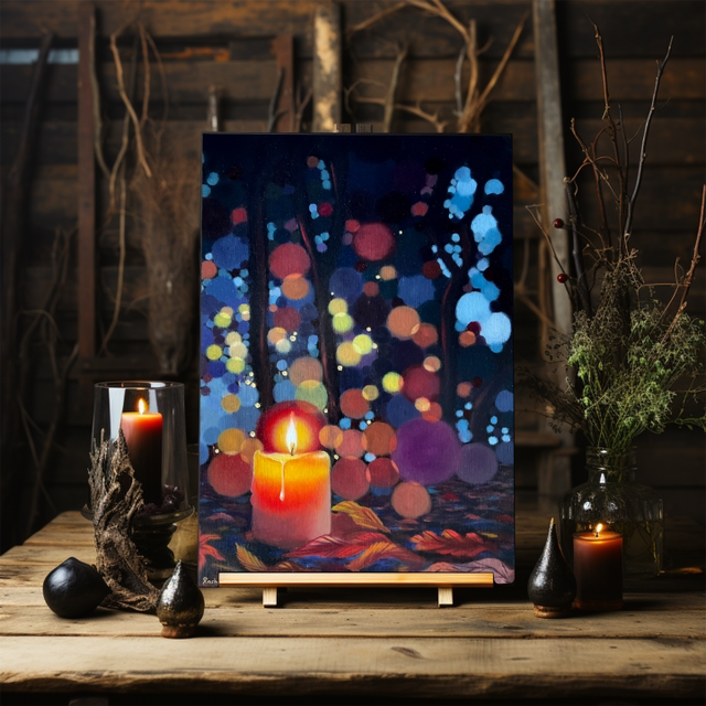 Original Painting Gold Dust