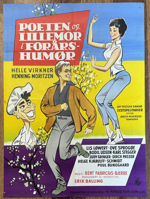 Poeten Og Lillemor I Forårs Humør 