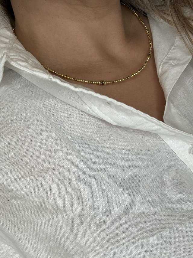 Collier Esmée Hématite
