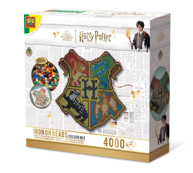 SES Ceative Harry Potter Strijkkralen wapen van Hogwarts