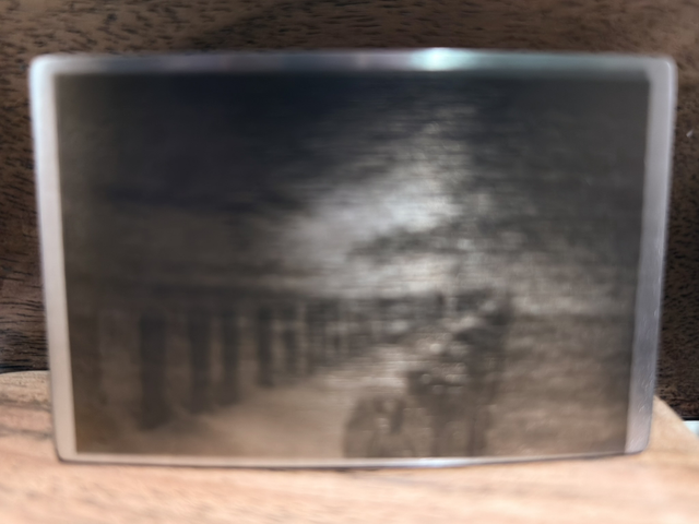 Edelstahl eckig inklusive Wunschgravur 