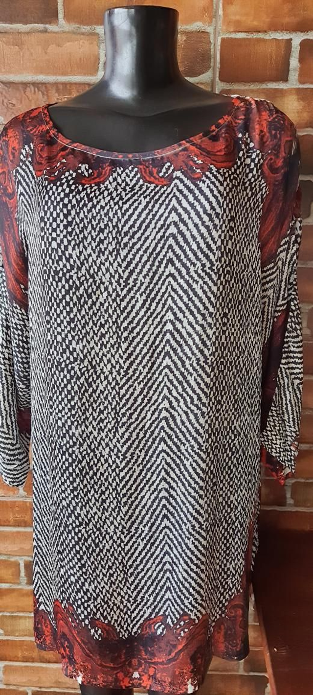 Vestido Estampado T/Gg