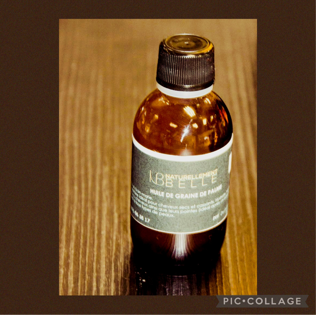 Huile De Graine De Palme Au Café 
