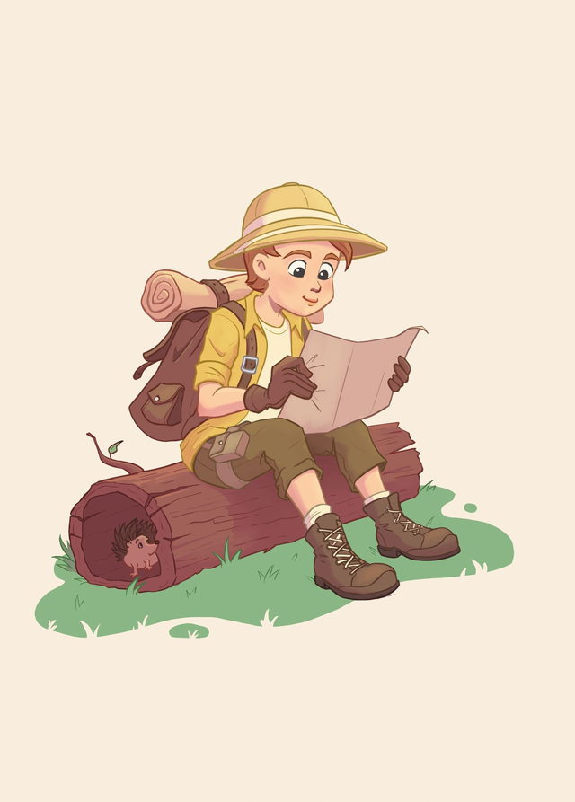 Print - Petit explorateur