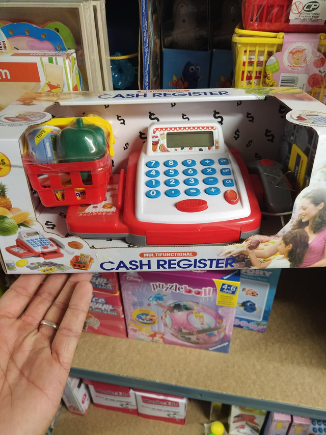 CAISSE ENREGISTREUSE AVEC ACCESSOIRES