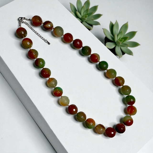 Agate necklace
